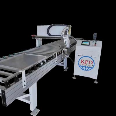 China Poly Wood Honeycomb Panel PVC Door Glue Spreader Machine for sale