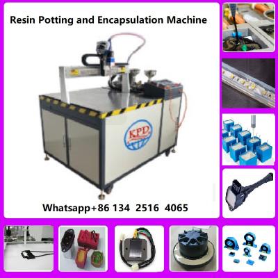 中国 Glue Manufacturing Machinery Epoxy Resin Dispenser Machine Potting Machine to PU Resin for sensor potting 販売のため