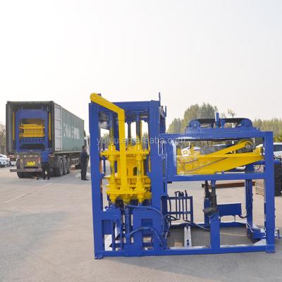 China Building Material Shops QT4-15 Hot Sale Widely Used Concrete Block Making Machine For Sale In USA for sale