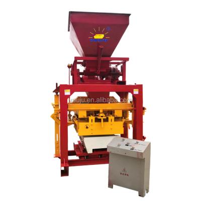 China Buliding Construction Hot Sale Manual Hollow Block Making Machine QTJ4-35 Block Machine Factory For Sale Directly for sale