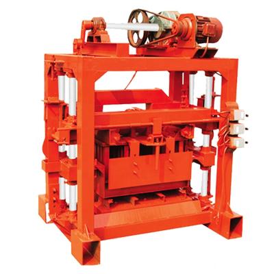 China Factory Low Price Guaranteed Quality Block Making Machine QTJ4-40 Manual Electric Block Making Machine for sale
