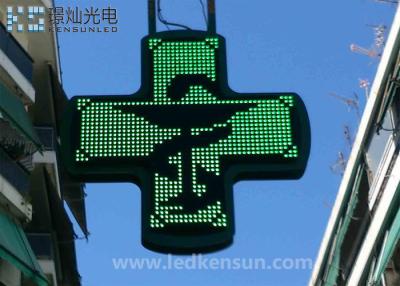 China PH10MM Led Pharmacy Sign For Drag Store 600mm×640mm Cabinet Size for sale