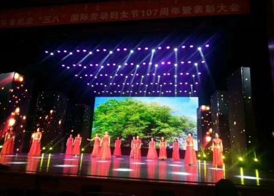 China 64 x 32 Dots P5 Advertising LED Display Rental Epistar Chip Indoor for sale