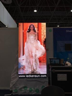 China Full Color Indoor Advertising Led Display P3 Floor Standing Poster 5V 60A 400W for sale