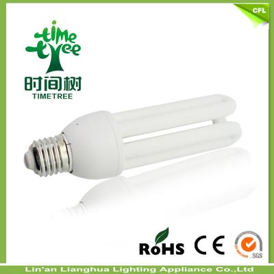 China High Lumen U Shaped Fluorescent Light Bulbs 10 Watt 2700K / 4000K / 6500K CFL for sale