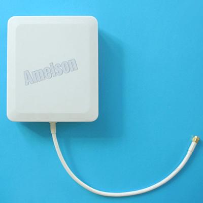 China Outdoor/Indoor 1920-2170 MHz 3G 10dBi Flat Patch Antenna-N Female Connector for sale