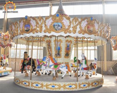 China Luxury carousel series entertainment park carnival park carousel for family for sale