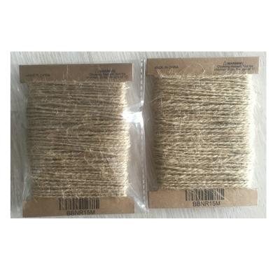 China Wholesale Recyclable Jute Twine Decorate Natural Cheap Bulk Packing Rope Jute Twine for sale