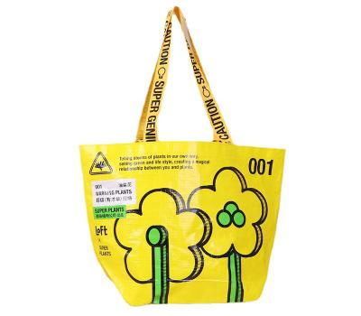 China Creative Design Eco - Friendly Recycled Foldable Shopping Bags Luxury Shopping With Logo for sale