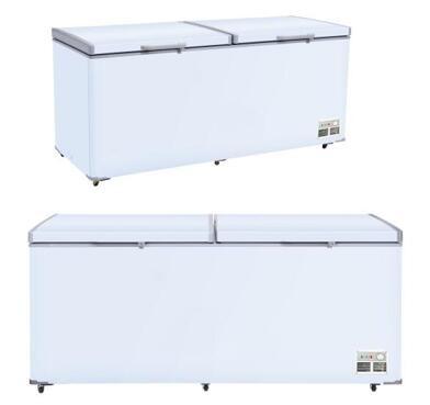 China 270L 354L 445L Commercial Display Chest Freezer Hard Top for sale