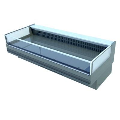 China Seafood Refrigerated Meat Display Cabinets ,R404a R290 Open meat deli display case for sale
