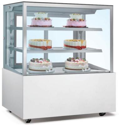 China Air Cooled Refrigerated Countertop Bakery Display Case cake display case for sale