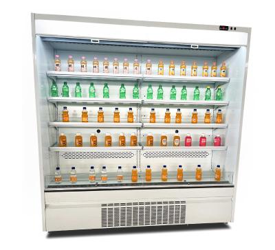 China Expendidora automática abierta de la exhibición del refrigerador abierto de la exhibición de R404a R290 para el colmado en venta