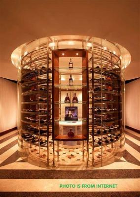 China Wine Cellar Heated Insulated Flat Curved Glass Panel for sale