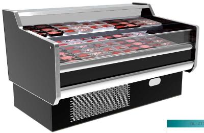 China Dual shelf design MC3 Supermarket Meat Deli Display Case Butcher Convenience Store for sale