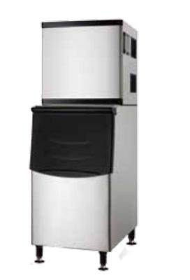 China Automatic UV Sterilization Ice Machine SK-500P Hot Stainless Steel Small Dessert 500kg for sale