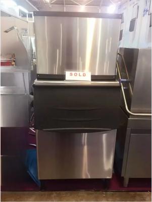 China 455kg CE Semi Crystal Cube Ice Maker Commercial In Bar Milk Tea Seafood Sashimi Shop for sale