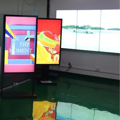 China 65 Inch Window LCD Display Manufacturers Single Sided Screen Store Front for sale