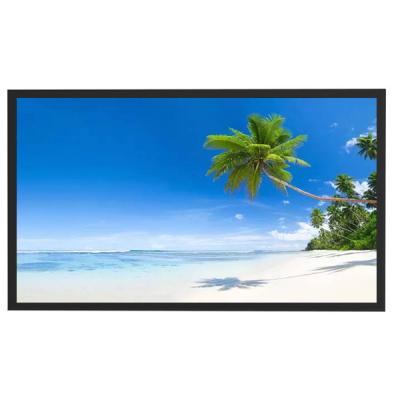 China 49 Inch Waterproof Outdoor Digital Signage Advertising Board 2500nits Fanless Full Outdoor Tv for sale