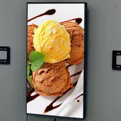 China 75 Inch Wall Mounted Digital Signage Panel High Temperature Lcd Digital Kiosks for sale