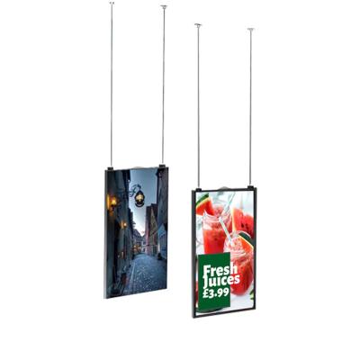 Chine Retail Stores Double Sided Lcd Display 700-1000 Nits Brightness à vendre