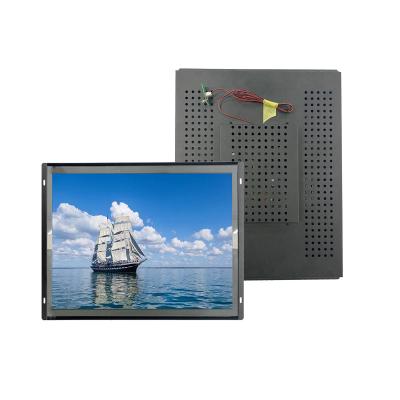 Cina 32 pollici pannello dell'attrezzatura pubblicitaria open frame capacitive monitor LCD schermo display in vendita