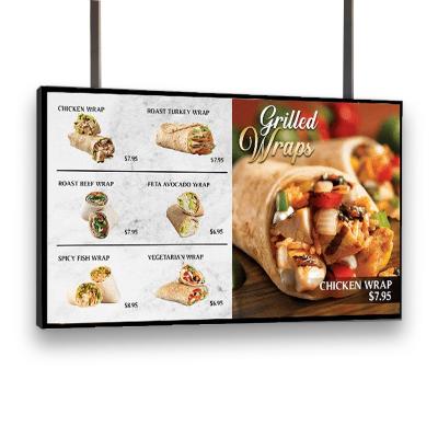 China 55inch Customized Mall Digital Signage Advertising Display Menu Board Screen for sale