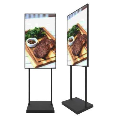Cina 32/43/55 pollici Personalizzazione Luminosità Retail interno Digital Signage Commerciale schermo LCD in vendita