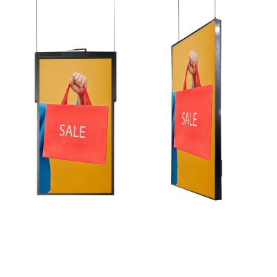 Chine 43/49/55/65/75 Inch Hanging Window Display 4k Hd Resolution à vendre