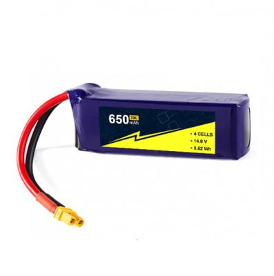 China 14.8V 650mAh 70C FPV Small  Drone Lipo Battery With W/XT-30 Lightweight for sale