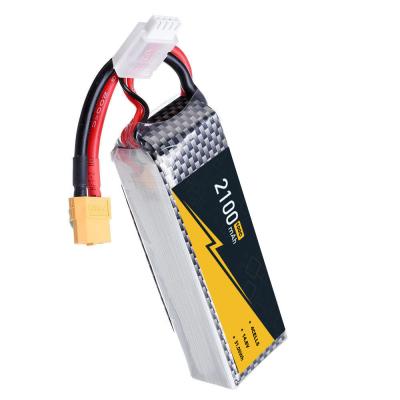 China Hardcase 14.8V 2S 3s 4s 6s Drone Lithium Ion Battery 2100mah Lipo Battery 35C 60C 100C for sale