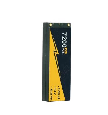 China 7200mAh 2S Lithium Batteries For Rc Cars for sale