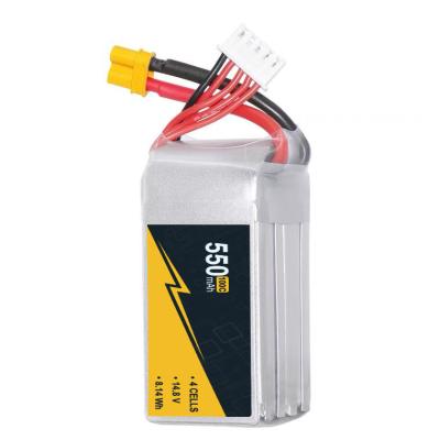 China 4s1p RC Boat Battery 550mAh 100C for sale