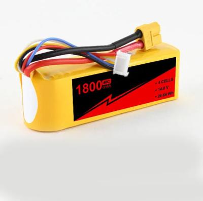 China 1800mah JST-XH Balance Plug FPV Racing Battery With Over Charge Protection for sale
