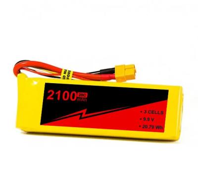 China Individuell angepasste langlebige 1C Rc Lifepo4 Batterie 2100mah 2.5V zu verkaufen