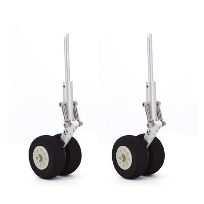 China Unisex RC Toy Accessories CNC3MM/5MM RC Airplane Landing Gear 152MM Height for sale