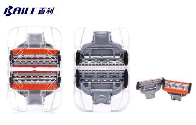 Китай 5 + 1 лезвия Орандж триммера импортировало патрон лезвий бритвы системы для RU/EU/рынка США продается