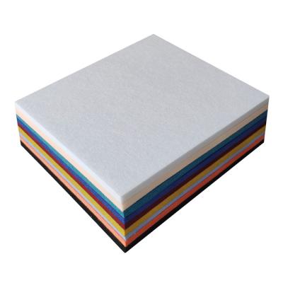 China Acoustic Polyester Felt 25mm Sound Absorbing Panels for sale
