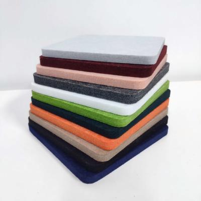 China Tuv 12mm Pet Recyclable Polyester Sound Absorbing Felt Panels for sale