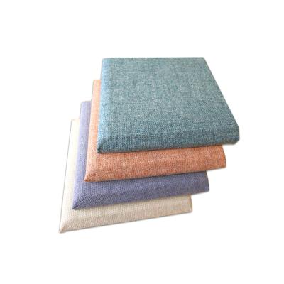 China Intertek Decorating Recycled Cloth Fabric Wrapped Acoustic Panels 600x600 for sale