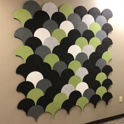 China 10mm Soundproof Fabric Wrapped Acoustic Ceiling Panels for sale