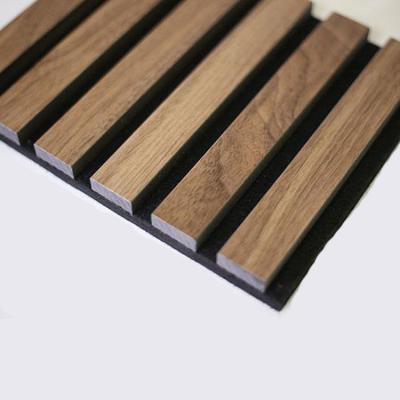China INTERTEK Cladding Wood Slat Ceiling Panels 21mm Thickness for sale