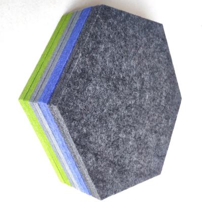 China High Absorption Sound Absorbing Panels 100% PET for sale