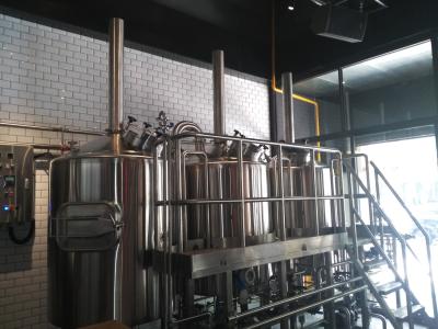 China Small Brew Pub Brewing Equipment , Steam/ Electric/ Direct Fired Heating Available for sale