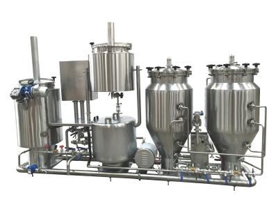 China 100L Stainless Steel Home Microbrewery Equipment For Wort Processing for sale
