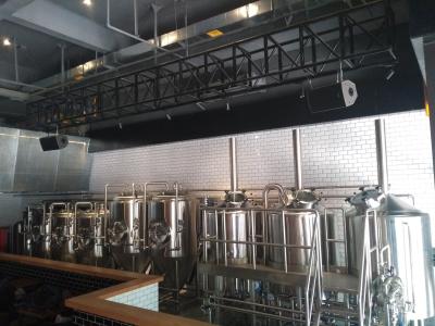 China Craft a cervejaria 3 da cerveja sistema da fabricação de cerveja da embarcação/3 tambores para o bar da barra da cervejaria à venda