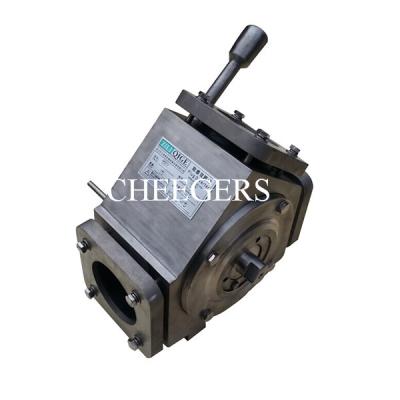 China OEM Plug Diverter Valve Granules Conveying Reversing Manually Controlled for sale