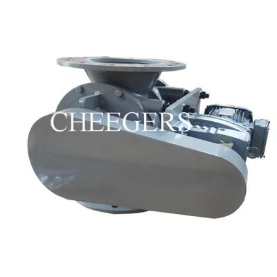 China Q235 Steel 0.2mm Rotary Airlock Valve Corn Grits Discharge for sale