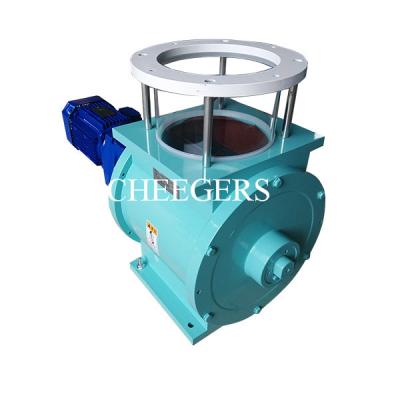 China 0.08mm Pneumatic Rotary Valve Bulk Materials Discharge Impeller Feeder for sale