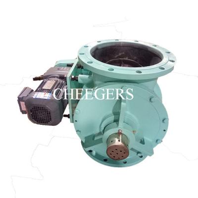 China DN150 Material Handling Valve 8 Blades Direct Drive 6 Tons/h for sale